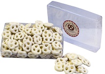 PRETZELS, WHITE CHOCOLATE